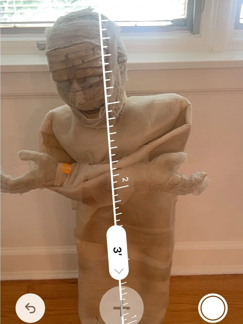 Gemmy Industries Spooky Village 3 Foot Animated Mummy decoration Halloween